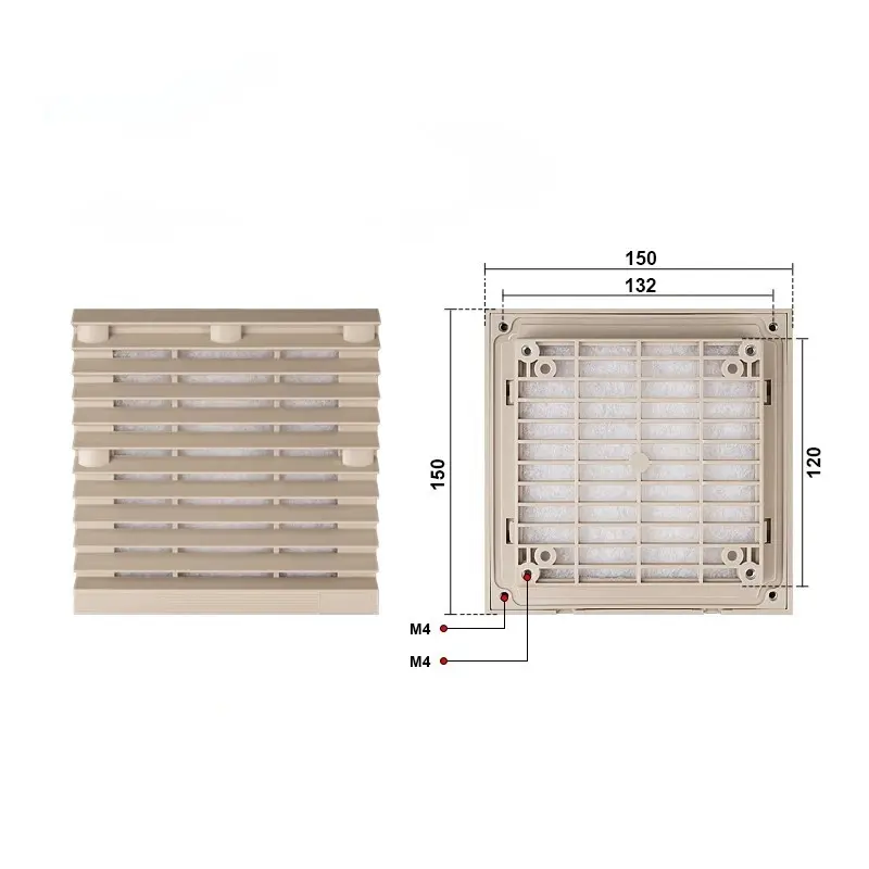 Tetingkap pengudaraan kabinet Tetingkap pengudaraan kabinet