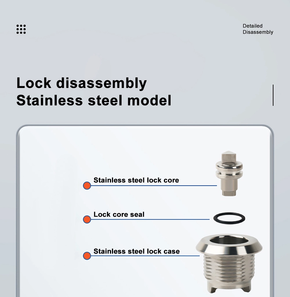 Triangle Lock Electric Cabinet Door Lock