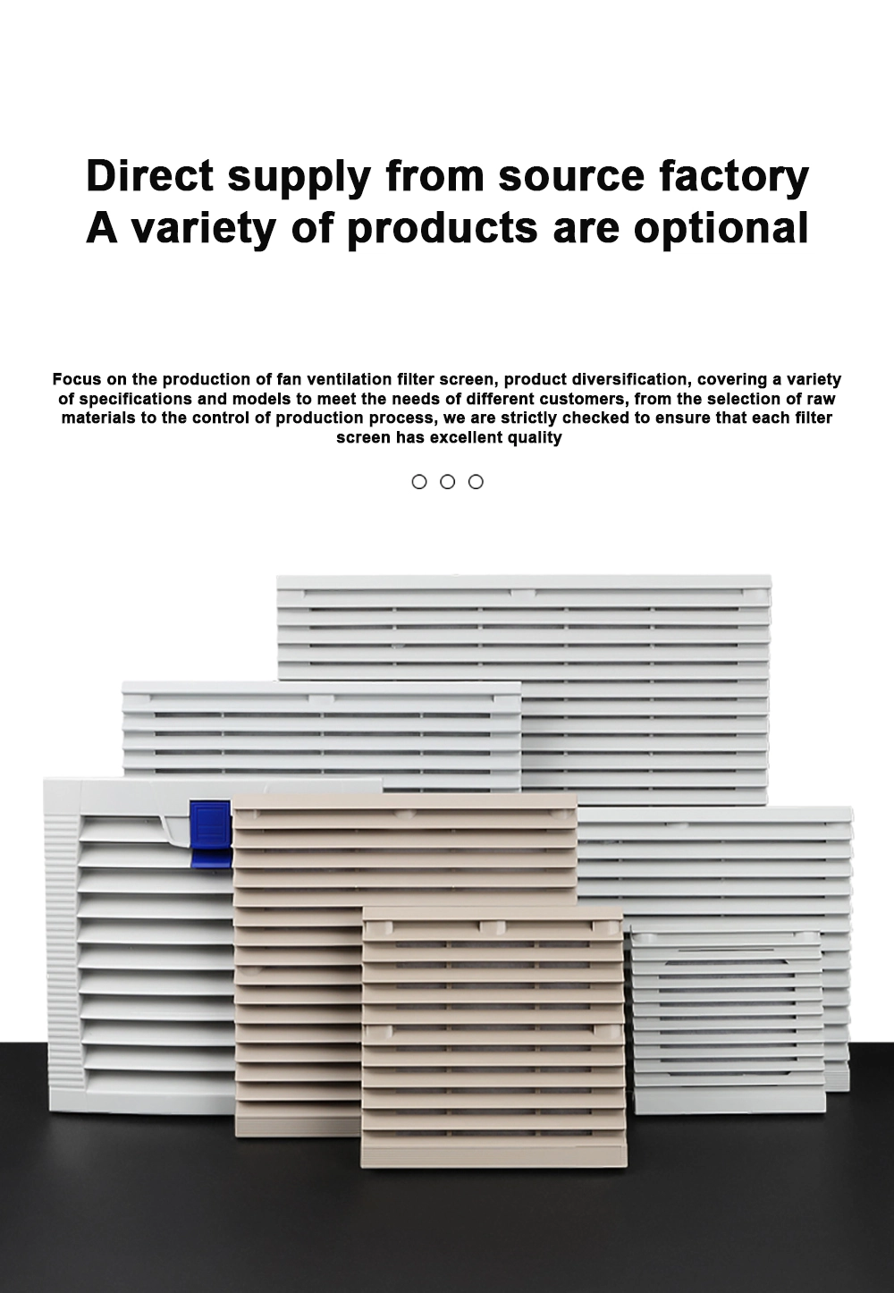 Louvered Cabinet Ventilation Window