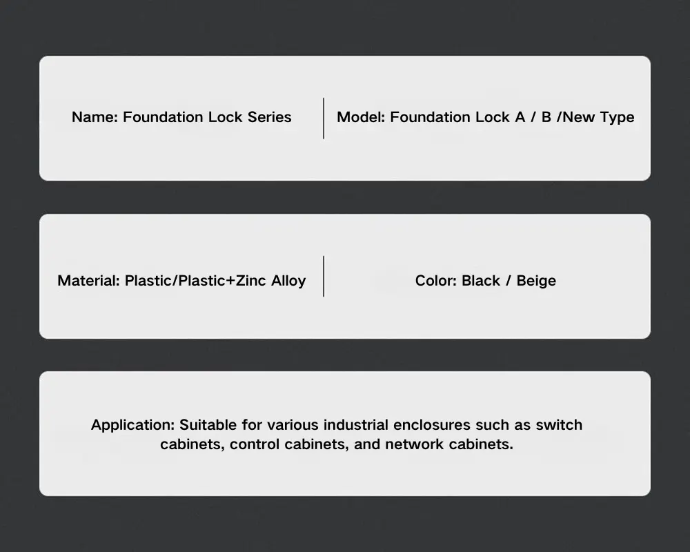 Foundation Box Door Lock