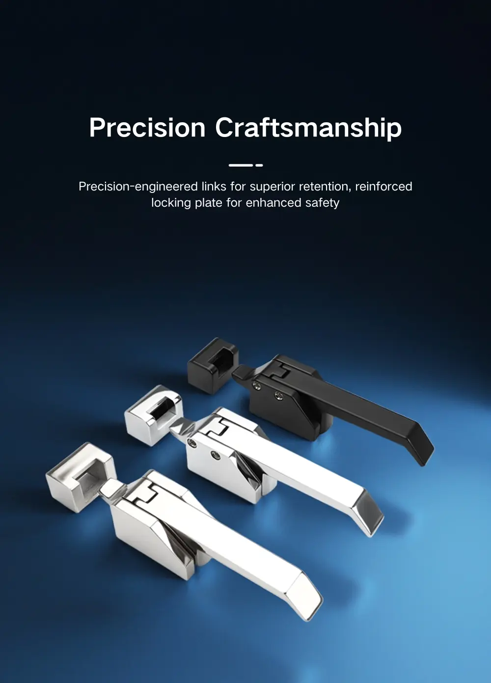 Compression Latch Lock For Freezer And Industrial Doors