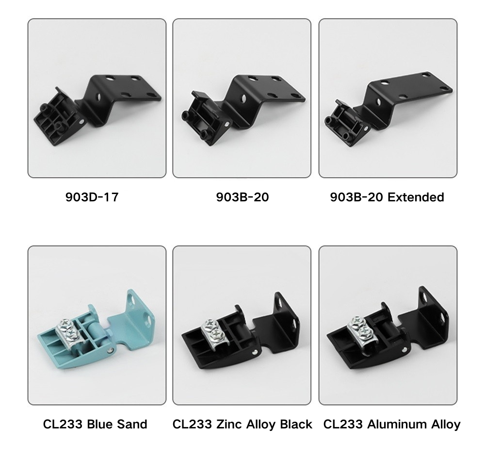 Power Cabinet Doors Side-Mount Bend Hinge